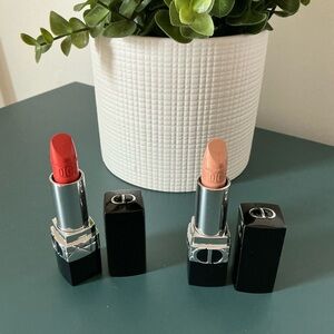 Dior Rouge Lipstick Set - Red and Nude